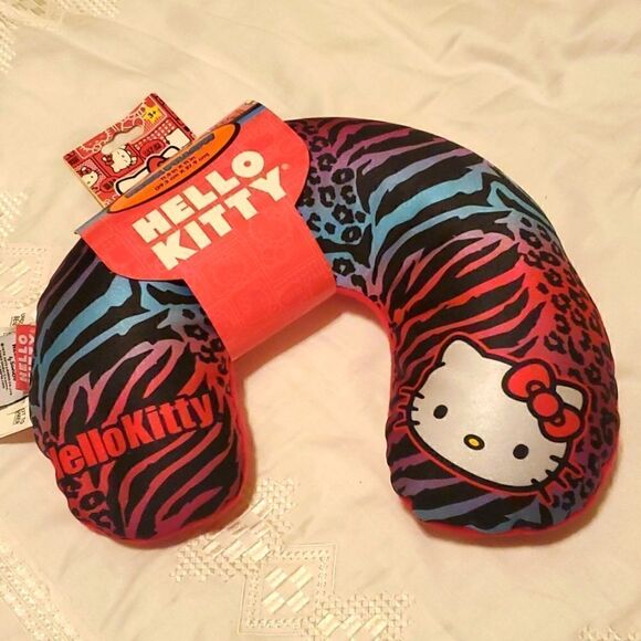 HELLO KITTY Neck Pillow by Sanrio - Picture 1 of 6